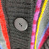 PAITITI WOOLENS CO. 総柄 アルパカニット カーディガン レディース import:M