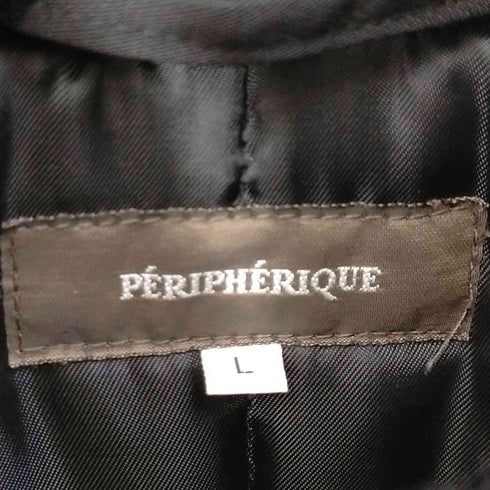 ペリフェリック peripherique リブ切替中綿ジャケット メンズ JPN:L