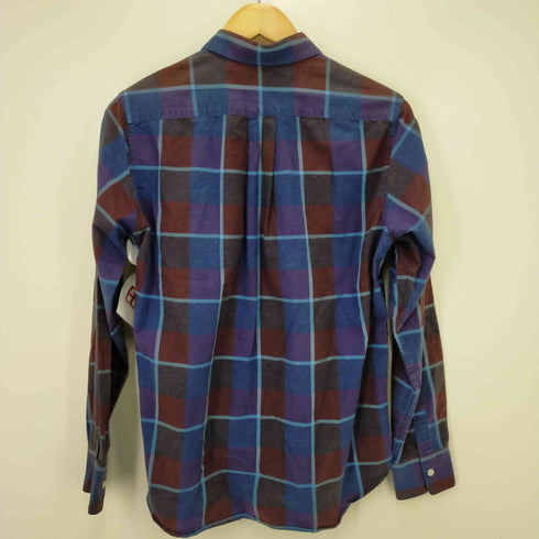 ウル URU 14AW ウィンドウペンブロックチェックシャツ メンズ JPN:44