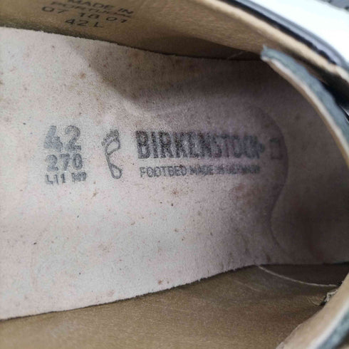 ビルケンシュトック BIRKENSTOCK kleifar 4ホールレザーシューズ メンズ JPN:27
