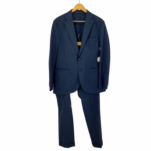 トロッター マッキントッシュフィロソフィー TROTTER MACKINTOSH PHILOSOPHY シアサッカー2Bテーラードセットアップ メンズ 上40R/下