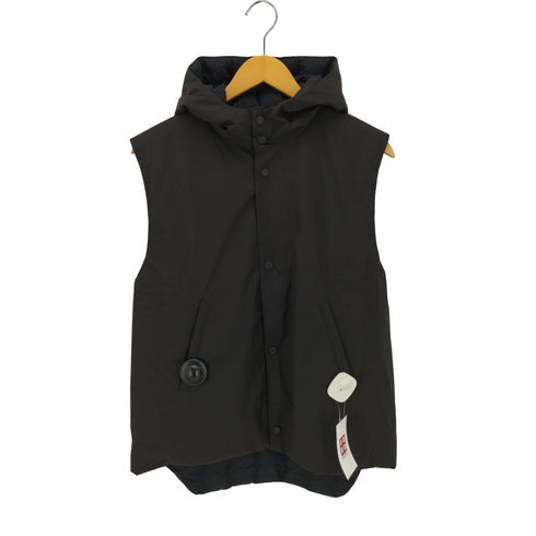 モノビ MONOBI イタリア製 AIR VEST 中綿 フーデット ジャケット ベスト メンズ JPN:S