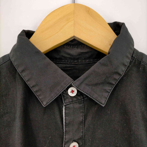 ブラックレーベルクレストブリッジ BLACK LABEL CRESTBRIDGE ワンポイント刺繍 半袖シャツ メンズ 2