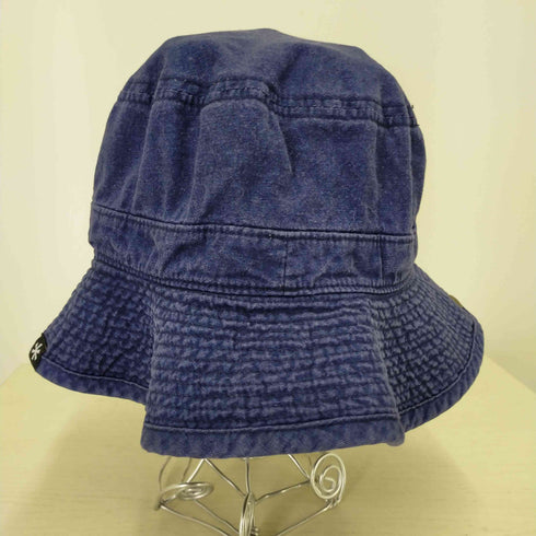 スノーピーク Snow Peak インディゴロゴ刺繍バケットハット レディース