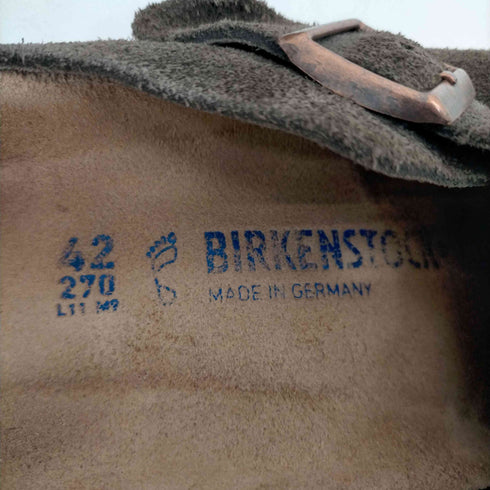 ビルケンシュトック BIRKENSTOCK boston スエードサンダル メンズ JPN:42