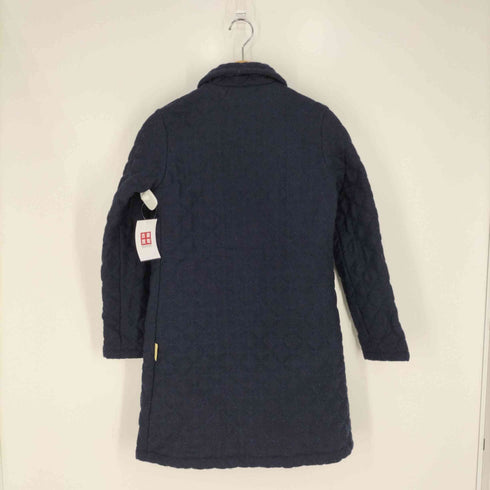 トラディショナルウェザーウェア Traditional Weatherwear 英国製 スタンドカラー ウールキルティングコート レディース 32