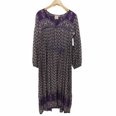 ブルーボヘム BLUE BOHEME 18SS インド綿ワンピース バンダナ柄 レディース S