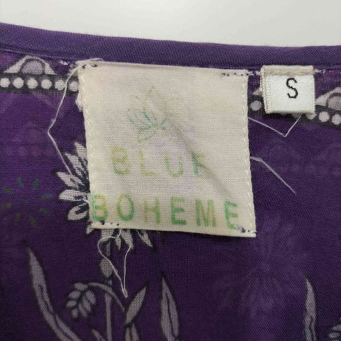 ブルーボヘム BLUE BOHEME 18SS インド綿ワンピース バンダナ柄 レディース S