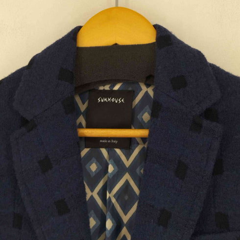 SUNHOUSE KNITTED JACKET ニットジャケット テーラードジャケット レディース EUR:46