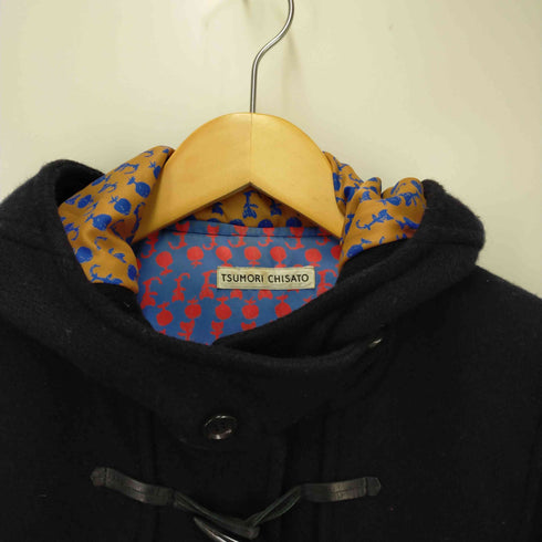 ツモリチサト TSUMORI CHISATO 裏地総柄ダッフルコート レディース 2