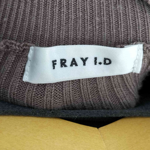 フレイアイディー FRAY I.D 19AW プリーツコンビニットワンピース レディース FREE