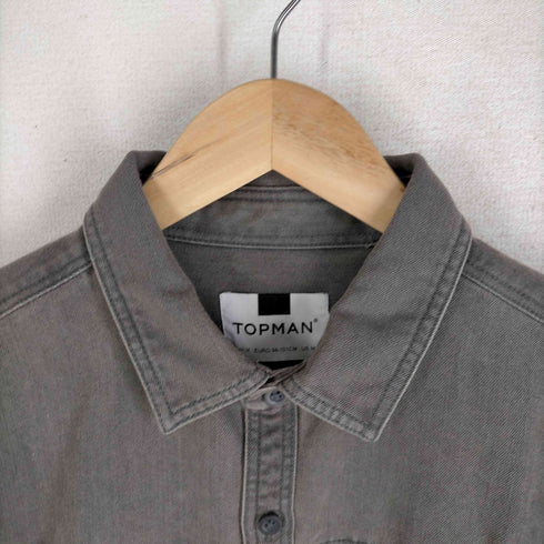 トップマン TOPMAN 半袖デニムシャツ メンズ JPN:M