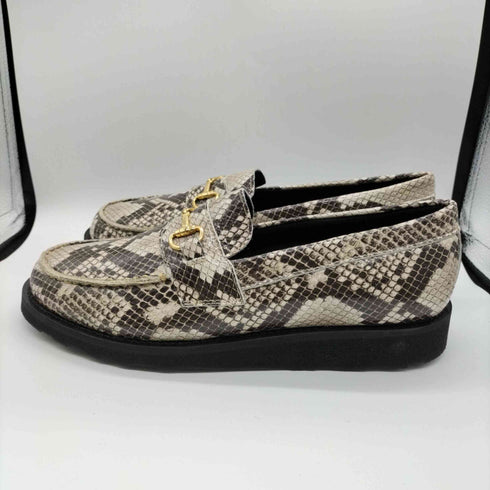 カミナンド CAMINANDO パイソン柄 FLAT BIT LOAFERS メンズ JPN:25