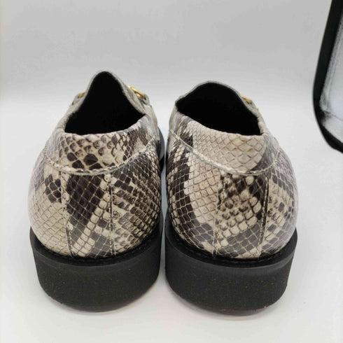 カミナンド CAMINANDO パイソン柄 FLAT BIT LOAFERS メンズ JPN:25
