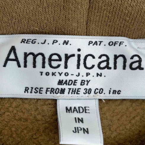 アメリカーナ Americana サイドジップスウェットワンピース レディース ONE SIZE