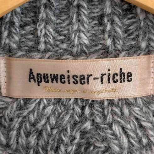 アプワイザーリッシェ Apuweiser riche アランチュニックニット レディース JPN:2