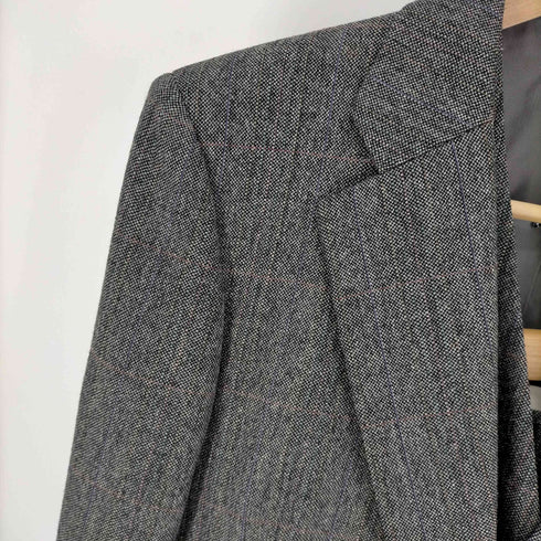バーバリーズ BURBERRY’S 2B テーラード ジャケット 切替ベスト ノータック スラックス パンツ 3ピース セットアップ メンズ