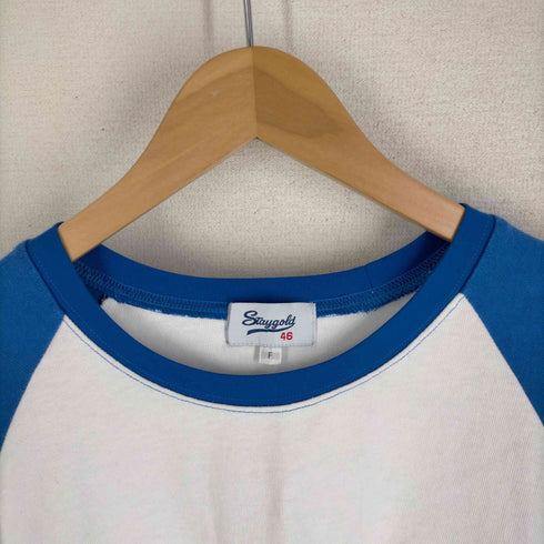 staygold}ロゴプリントラグランtシャツ メンズ FREE