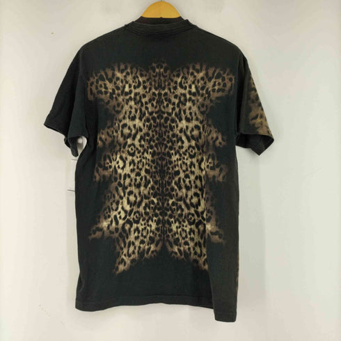 ナチュール NATURE 90s シングルステッチ 両面ヒョウプリント s/stシャツ メンズ JPN:L