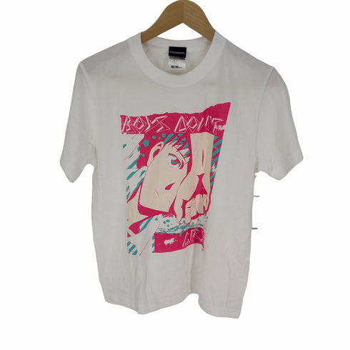 コスパ COSPA キャラクター デザイン クルーネック Tシャツ メンズ JPN:S