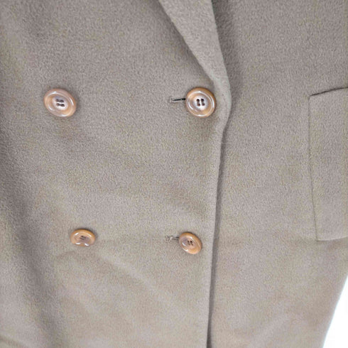 コジャーナ cojana カシミヤ混 ダブルチェスター ロング コート レディース