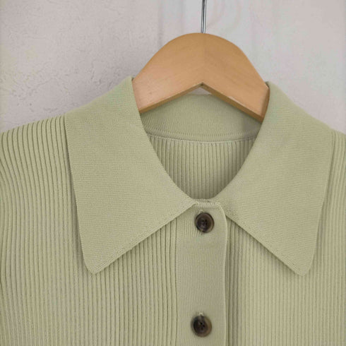 リエンダ rienda KnitシャツカーデTOP レディース FREE