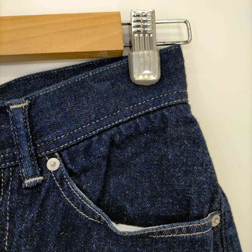 カリテ qualite e JEANS ストレートワイドデニム クロップド レディース JPN:34
