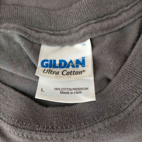 ギルダン GILDAN フロントプリントクルーネックTシャツ メンズ JPN:L