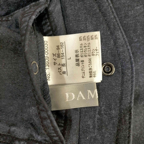 ダーマコレクション DAMA collection リバーシブル ダウンシャツジャケット レディース JPN:L