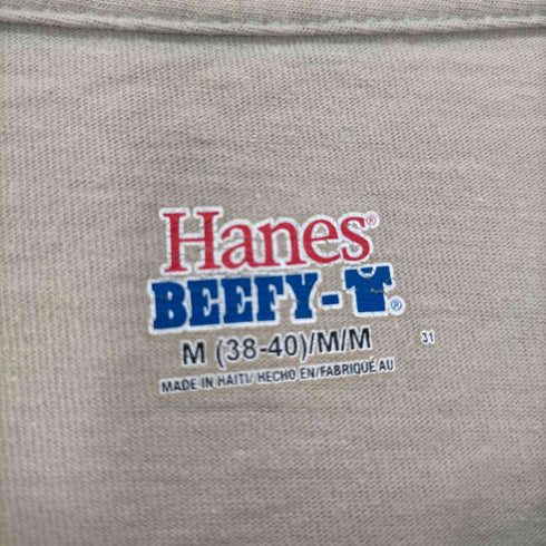ヘインズ Hanes Blue Water Tackleshop 両面プリントクルーネックTシャツ メンズ JPN:M
