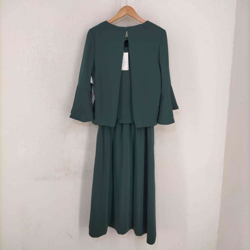 キルカ KILKA 洗えてシワになりにくいオケージョンフレア袖ワンピース レディース JPN:1