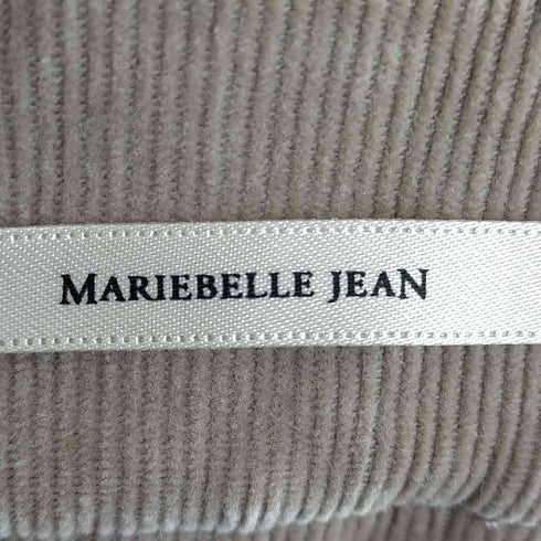 マリベルジーン MARIEBELLE JEAN ストレート コーデュロイパンツ レディース 25