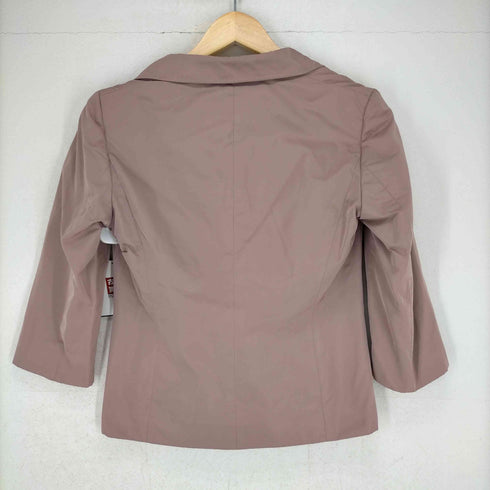 マックスマーラ MAX MARA 白タグ 00s シルク混2Bテーラードジャケット レディース JPN:38