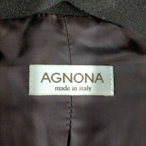 アニオナ AGNONA ウール2Bジャケット レディース 40