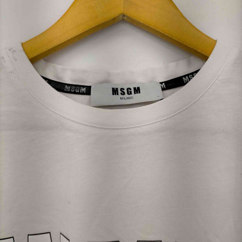 エムエスジーエム MSGM プリント S/S Tシャツ メンズ JPN:S
