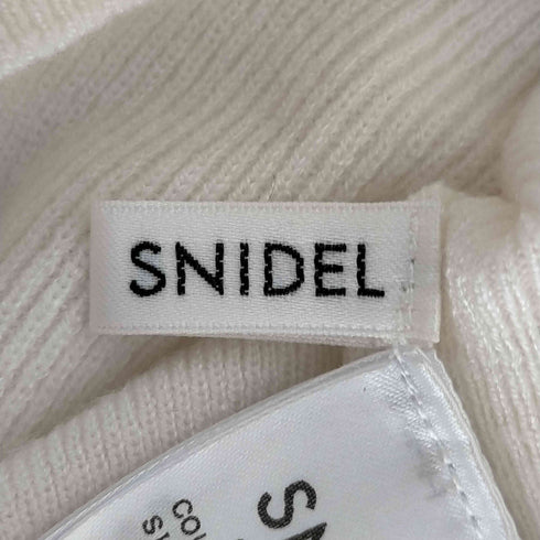 スナイデル snidel ケープスリットニットプルオーバー レディース ONE SIZE