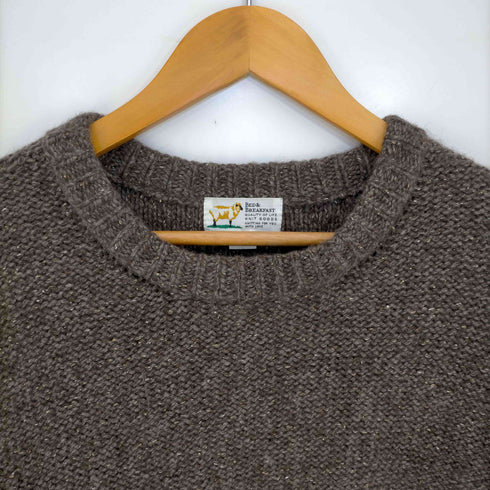 ベットアンドブレックファスト BED&BREAKFAST シルクカシミヤ混 サイドスリットニット セーター レディース USUAL