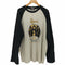 エマクローズ EMMA CLOTHES 別注 ロックプリント オーバーサイズ ピグメント加工 長袖Tシャツ メンズ JPN:L