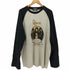 エマクローズ EMMA CLOTHES 別注 ロックプリント オーバーサイズ ピグメント加工 長袖Tシャツ メンズ JPN:L