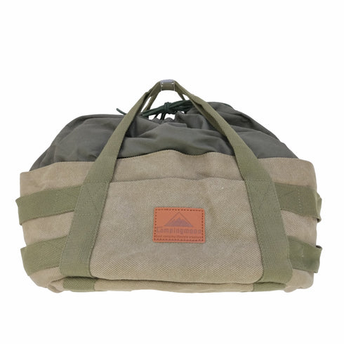 CAMPINGMOON 帆布 ダッチオーブン 収納バッグ キャンバストートバッグ メンズ