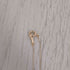 ルボンボン les bon bon diamond chain necklace K10ストーントップゴールドネックレス レディース