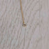 ルボンボン les bon bon diamond chain necklace K10ストーントップゴールドネックレス レディース