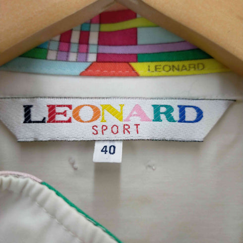 レオナールスポーツ LEONARD SPORT スタンドカラージャケット レディース 40