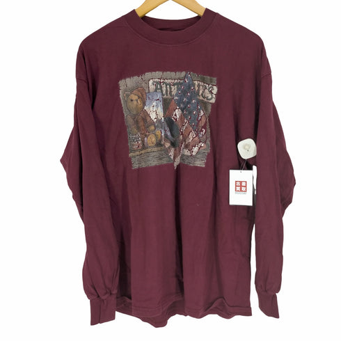 ギルダン GILDAN フロントイラストデザインL/S カットソー メンズ JPN:XL