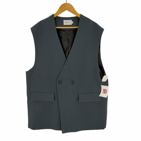 エマクローズ EMMA CLOTHES TRストレッチスーツ地 ルーズ ダブルジレベスト メンズ JPN:M