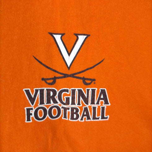 ヘインズ Hanes VIRGINIA FOOTBALL クルーネックTシャツ メンズ