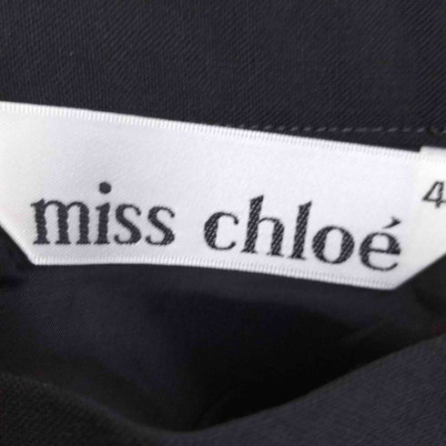 ミスクロエ miss Chloe 4タック タイトスカート レディース 40