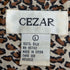 CEZAR シルク100 フラップポケット レオパード オープンカラーシャツ レディース import:L