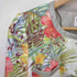 アルマーニコレツィオーニ ARMANI COLLEZIONI リネン混花柄ノーカラージャケット レディース 40
