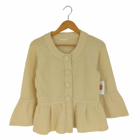 トゥービーシック TO BE CHIC スナップボタン フリルニットジャケット レディース JPN:2